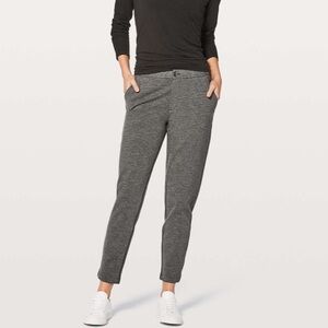 Lululemon City Trek Trouser II Heathered Black size 2
